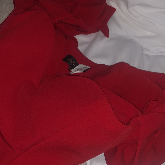 Fouad Sarkis Red Gown - Picture 6 of 8